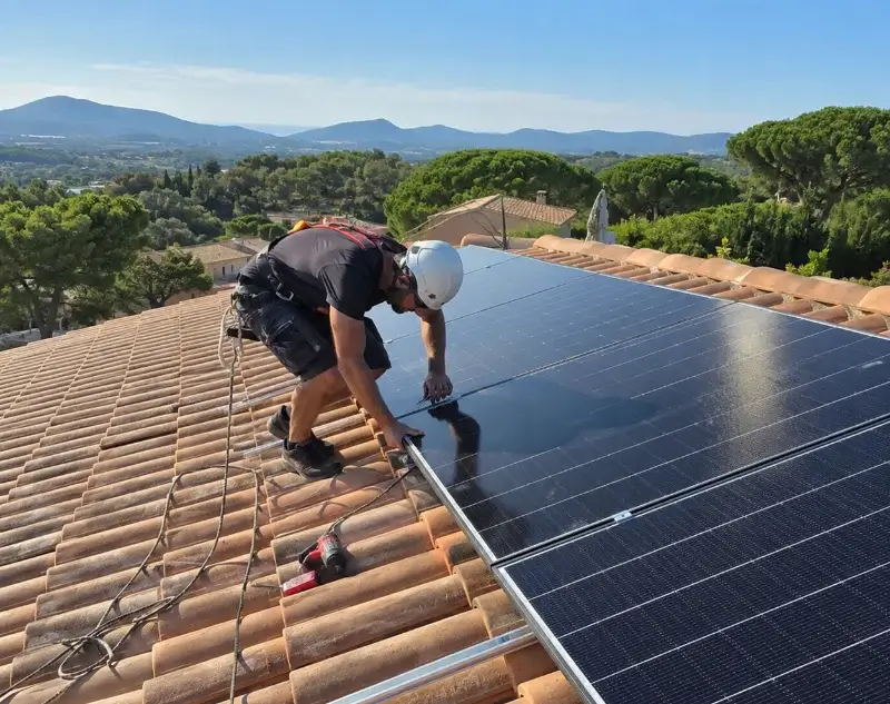Installateur panneaux solaires Domalain — pose photovoltaïque sur toiture